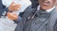 In one of his videos posted online to TikTok, social media prankster 'Mizzy' can be seen saying: 'Walking into random houses, let's go'