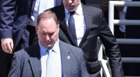 Hunter Biden will be hauled into court again next month and faces potential imprisonment if he doesn’t answer questions in his child support case, a judge ordered Monday. He is pictured leaving Batesville Court in Arkansas in May