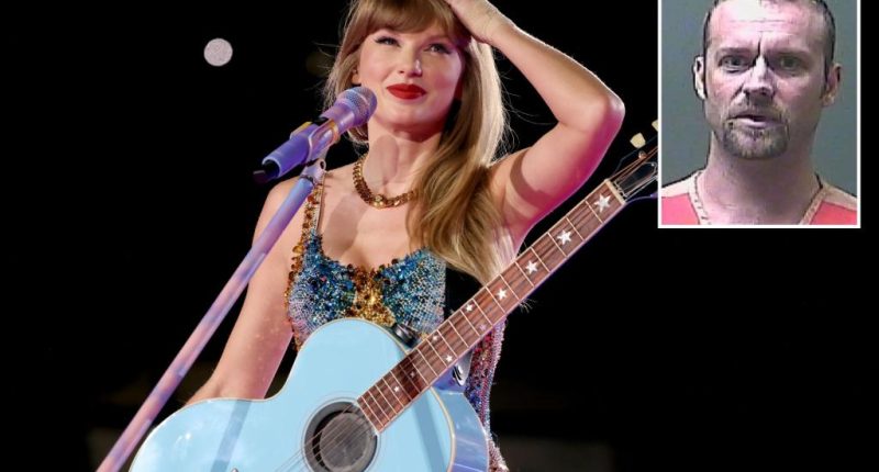 Indiana man Mitchell Taebel charged with stalking Taylor Swift at Nashville home, threatening singer with bomb