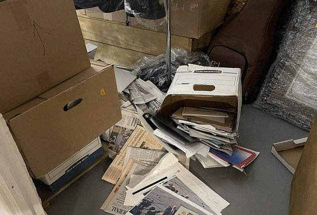 According to the indictment, on December 7, 2021, Nauta - who has also been indicted for his role in the scheme - found several boxes fallen and their contents spilled onto the floor of the storage room, including ones marked 'SECRET/REL TO USA'