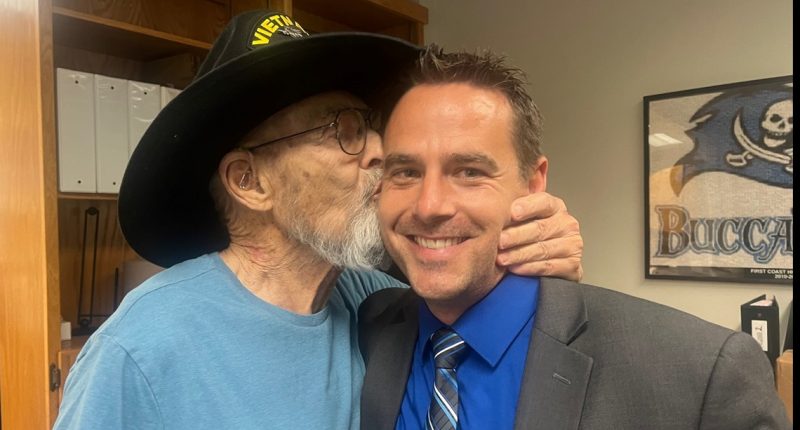 Jacksonville principal has a big wish for his grandfather, a Vietnam veteran suffering from Agent Orange