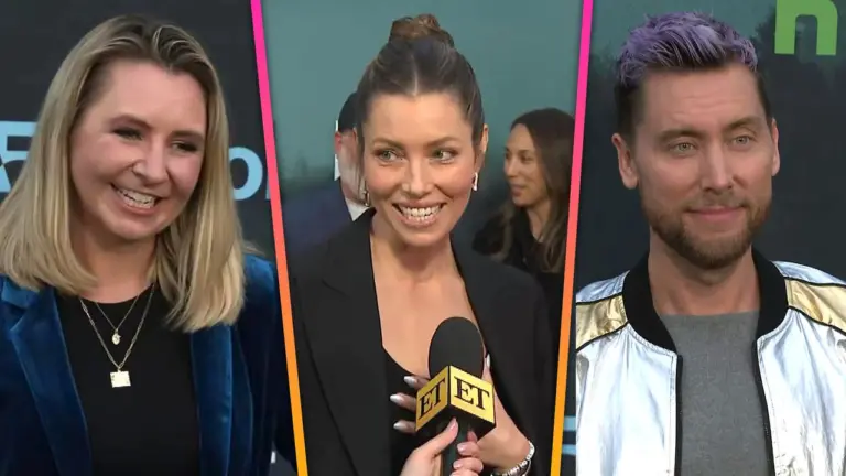 Jessica Biel, Lance Bass and Beverley Mitchell Have a '7th Heaven' Reunion (Exclusive)