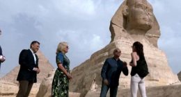 Jill Biden visits Egypt for birthday, tours pyramids