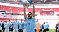 Man City captain Ilkay Gundogan has finally received his FA Cup medal after Saturday's final