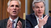 McCarthy pledges contempt charge Thursday if FBI's Wray dawdles further on Biden 'bribe' doc