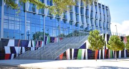The City of Miami Beach is suing artist, Sarah Morris, who had created a tiled artwork on wall of the Miami Beach Convention Center