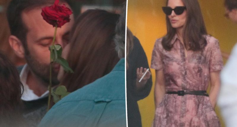 Natalie Portman, husband Benjamin Millepied kiss days before cheating scandal surfaced