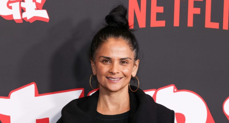 Bela Bajaria at the premiere of "Freeridge" held at Tudum Theater on January 26, 2023 in Los Angeles, California. (Photo by Mark Von Holden/Variety via Getty Images)