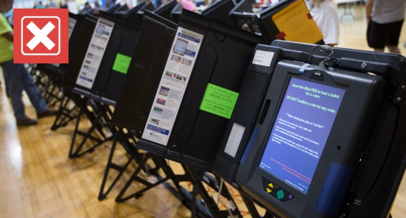 No, Arizona isn’t banning electronic voting machines for the 2024 presidential election