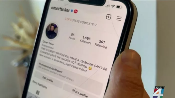 One click caused small business owners to lose Instagram accounts to scammer