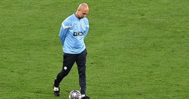 Pep Guardiola (pictured) can claim the elusive prize that has evaded his Manchester City side