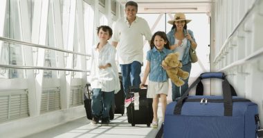 Polyester carry-on that fits everything is summer 'it' bag