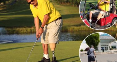 Post columnist details journey from leg amputation to golf course