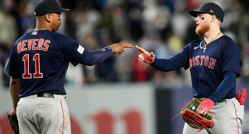 Rafael Devers keeps dominating Gerrit Cole in Red Sox-Yankees rivalry.