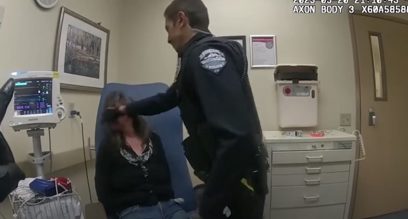 Russell Maranto punched handcuffed woman in face: Cops
