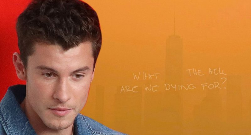 Shawn Mendes Uses Smoky NYC Skyline to Promote New Single