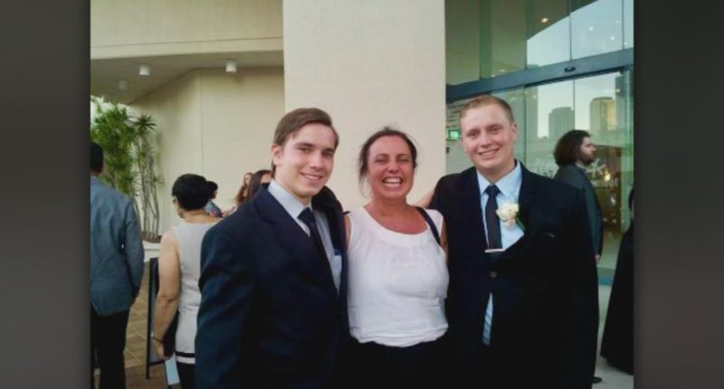 Sylvia Chapman went from a cramped two bedroom apartment where she raised her sons Brock and Declan to a $3.3 million prize home.