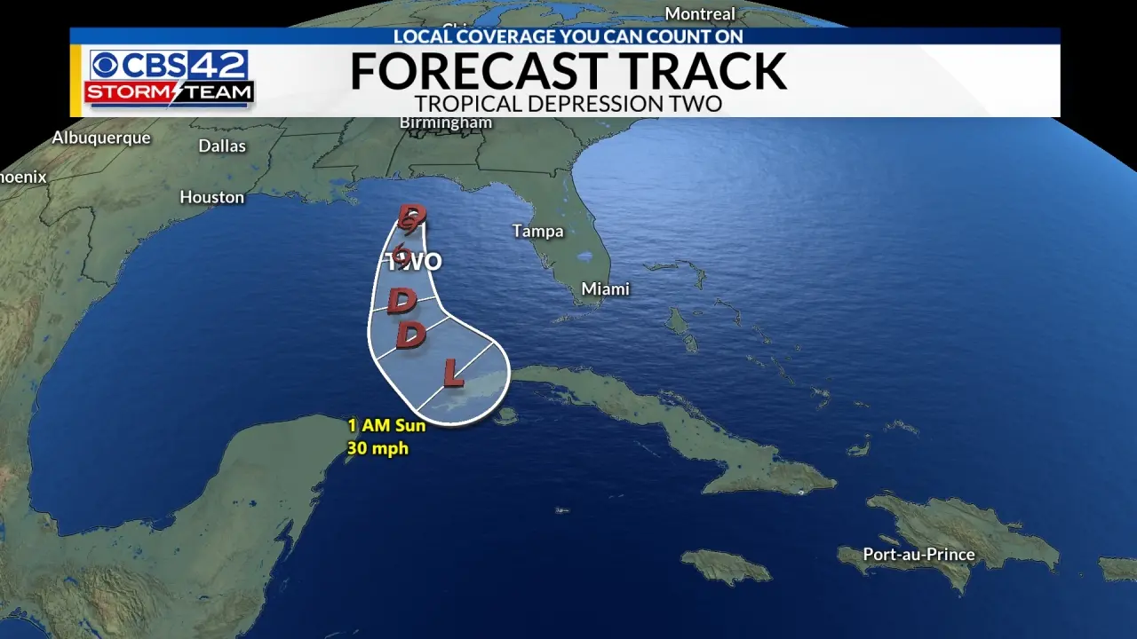 TD 2 to likely become TS Arlene Tonight. Find out Alabama Impacts Here