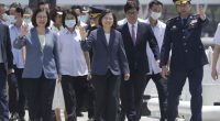 Taiwan president pledges to strengthen island's defense capability with new technologies