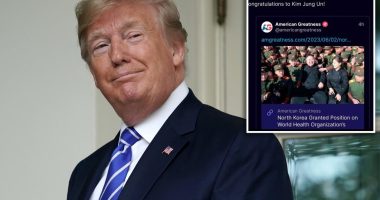 Trump congratulates Kim Jong Un on North Korea entry into WHO board