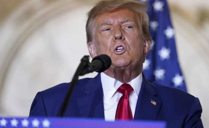 Trump lawyers meet with Justice Dept. officials as charging decision nears in Mar-a-Lago case