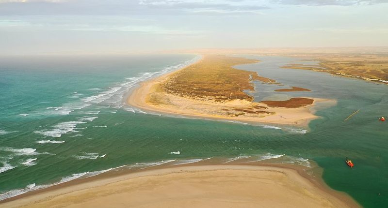 THE COORONG, SOUTH AUSTRALIA: The Coorong, south of Adelaide, lays claim to being Australia's longest continuous beach. This epic strip of sand stretches for 194km (121 miles) from Cape Jaffa to the Murray Mouth (above)