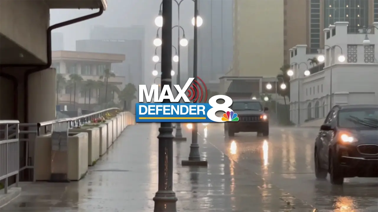 Widespread downpours form again today