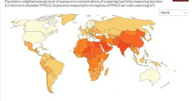 It is measured in particulate matter 2.5 (PM2.5) and can be especially dangerous - it is linked to worsening medical conditions such as heart disease
