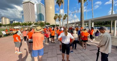 ‘Enough is enough’: Dozens gather in Tampa to protest gun violence