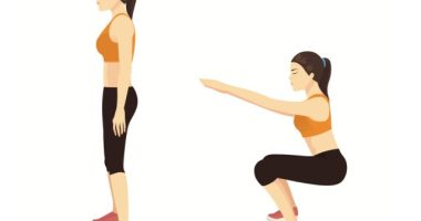 squat illustration