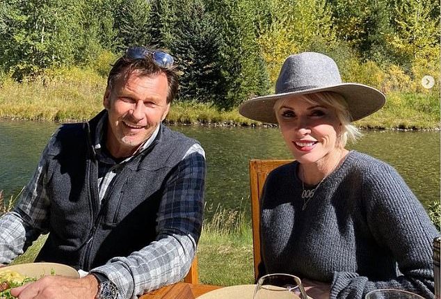 Sir Nick Faldo with wife Lindsay enjoying the good life on their new farm in Montana