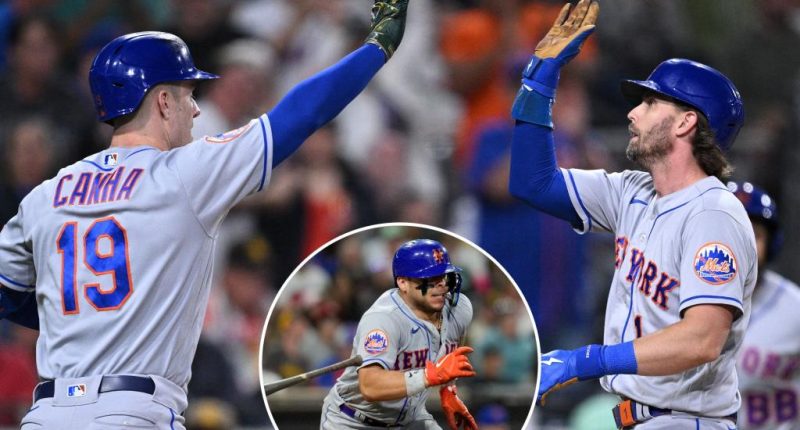 Mets' extra-inning rally leads vs. padres to sixth straight win