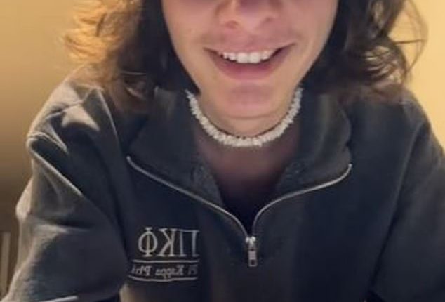 A young American living in New Zealand was shocked by a common kitchen essential he doesn't have back home. Konner (pictured) moved overseas earlier this year and has shared a number of culture shocks he's experienced