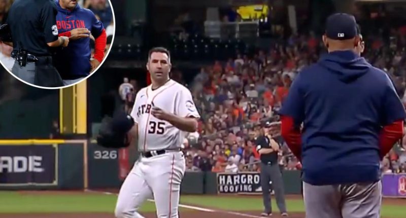 Astros' Justin Verlander to Red Sox's Alex Cora: 'f--k off'
