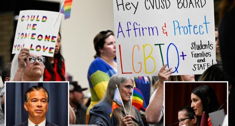 California sues schools over policy 'outing' trans students