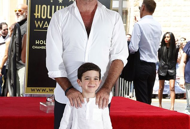 Like father, like son: Simon Cowell would like to see his son Eric, nine, take over his position as the head judge on America's Got Talent