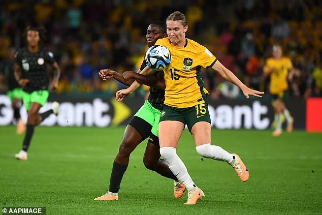Defender Clare Hunt (pictured right) has been an unsung hero for the Matildas during their stunning run at the World Cup