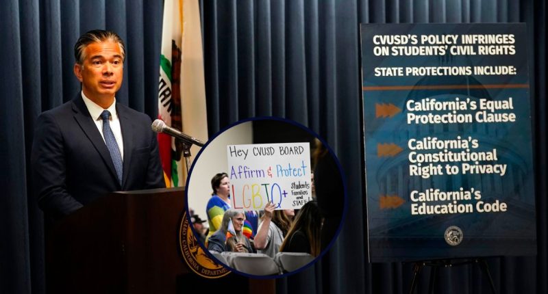 'Forced outing' gender policy spurs California AG to sue