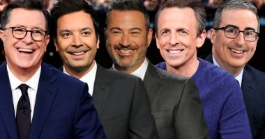 Late-Night Hosts Switch To Podcasting To Fund Out-Of-Work Staff; Colbert, Fallon, Kimmel, Meyers & Oliver Set Spotify Series