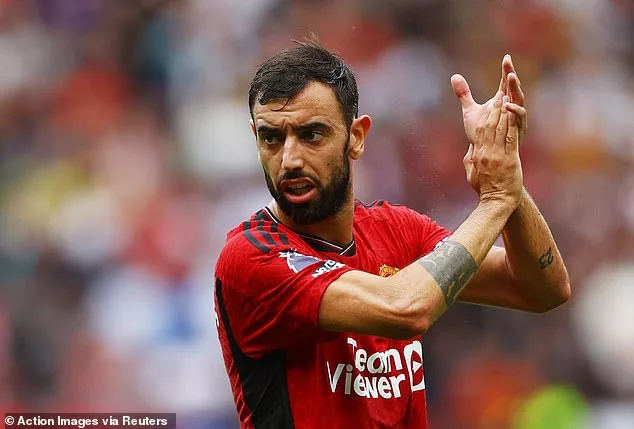 Rio Ferdinand has lauded Bruno Fernandes (pictured) claiming that he will 'stand out more than other players because he takes risks'