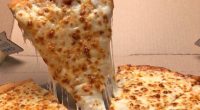 Cheese pizza at Domino's