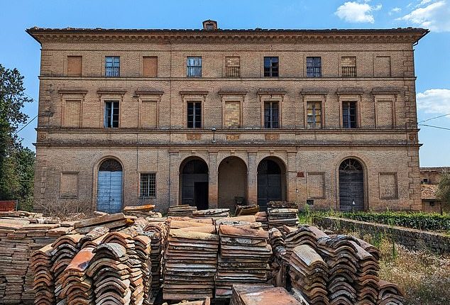 The Castello di Bibbiano (pictured), near Val d'Orcia, a UNESCO heritage site, in Tuscany, Italy, was rumoured to be bought by Musk in 2022