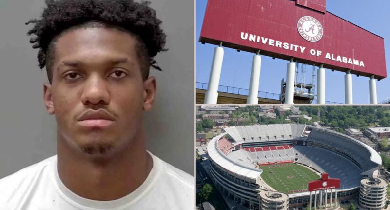 Alabama walk-on football player arrested on second-degree sodomy charge