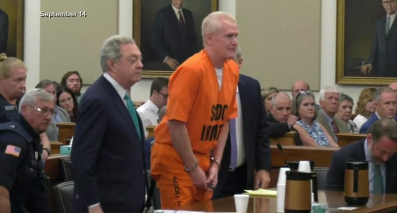 Alex Murdaugh pleads guilty to financial crimes - the first time he's admitted blame to a judge