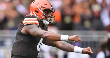 All-around effort! Deshaun Watson, defense deliver as Cleveland Browns crush Tennessee Titans 27-3