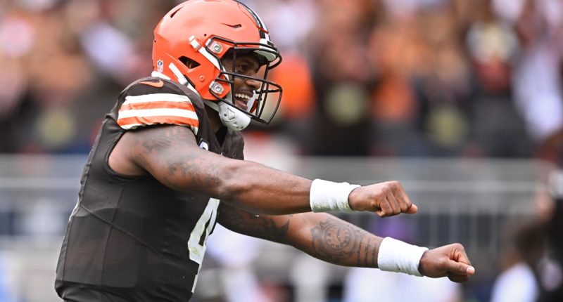 All-around effort! Deshaun Watson, defense deliver as Cleveland Browns crush Tennessee Titans 27-3