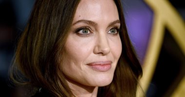 LONDON, ENGLAND - OCTOBER 27:  Angelina Jolie attending the UK Gala screening of Marvel Studios' "Eternals" at BFI IMAX Waterloo on October 27, 2021 in London, England. (Photo by Gareth Cattermole/Getty Images for Disney)