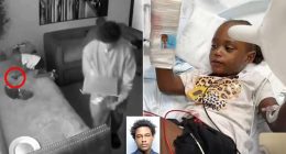 Appalling moment Florida girl aged just three shoots herself while sitting beside relative celebrating football touchdown