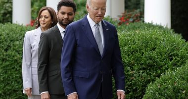 Vice President Kamala Harris, 58, Rep. Maxwell Frost, 25, and President Joe Biden, 80, all spoke at an event launching a new office of gun violence prevention