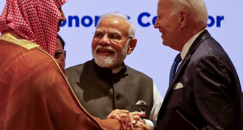Biden backs economic corridor as geopolitical alliances fragment globe
